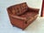Mid-Century Patchwork Tufted Leather Sofa, 1960s For Sale - Image 6 of 7