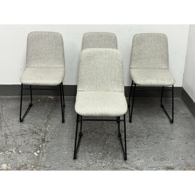 Pottery Barn Zoe Dining Chairs, Set of Four For Sale - Image 10 of 12