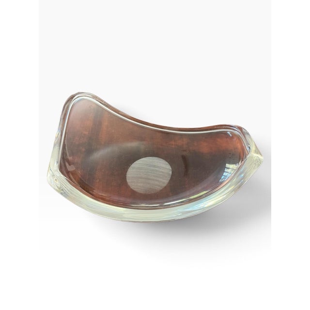 1970s Extra Large Ritts Astrolite Biomorphic Bowl For Sale - Image 10 of 12