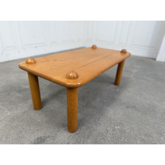 Pine Coffee Table, 1970s For Sale - Image 8 of 9