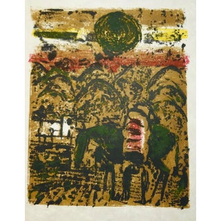 Paul Guiramand Original Lithograph 10 Mourlot Freres 1962 For Sale