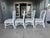 Late 20th Century Palm Beach Regency Chinese Chippendale Rattan Chairs With Fat Seats - Set of 4 For Sale - Image 9 of 11