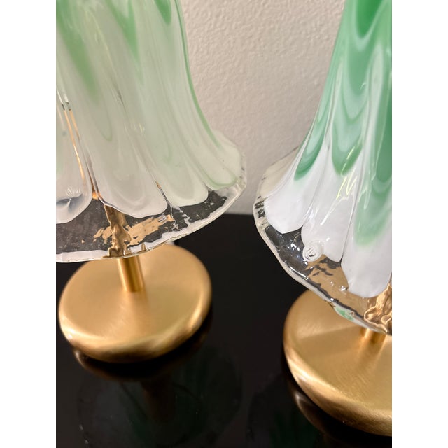 Green Mon Amour Table Lamp in Murano Glass from La Murrina, 1990s For Sale - Image 8 of 17