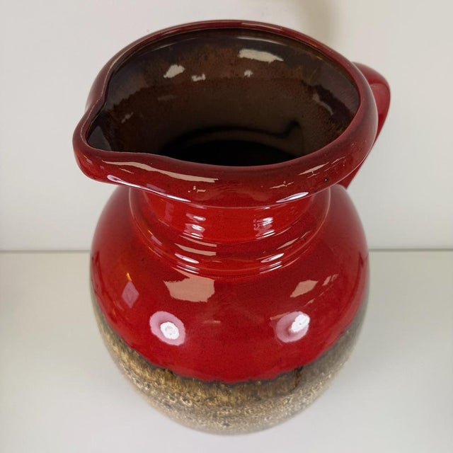 1960s Fat Lava Floor Vase from Scheurich Keramik, 1960s For Sale - Image 5 of 15