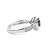 Indulge in the exquisite allure of this .925 Sterling Silver Sapphire and Diamond Halo Fashion Band Ring. Crafted with...