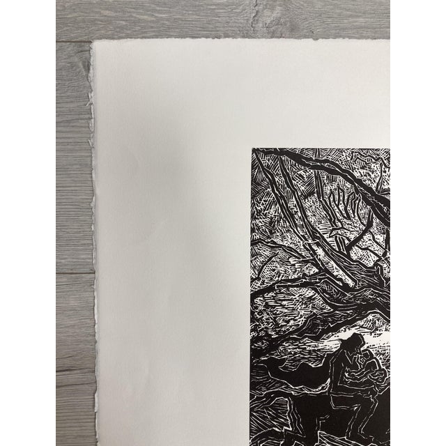 Monique Lavallee, The King of the Alders, Engraving, 1990s For Sale - Image 4 of 18