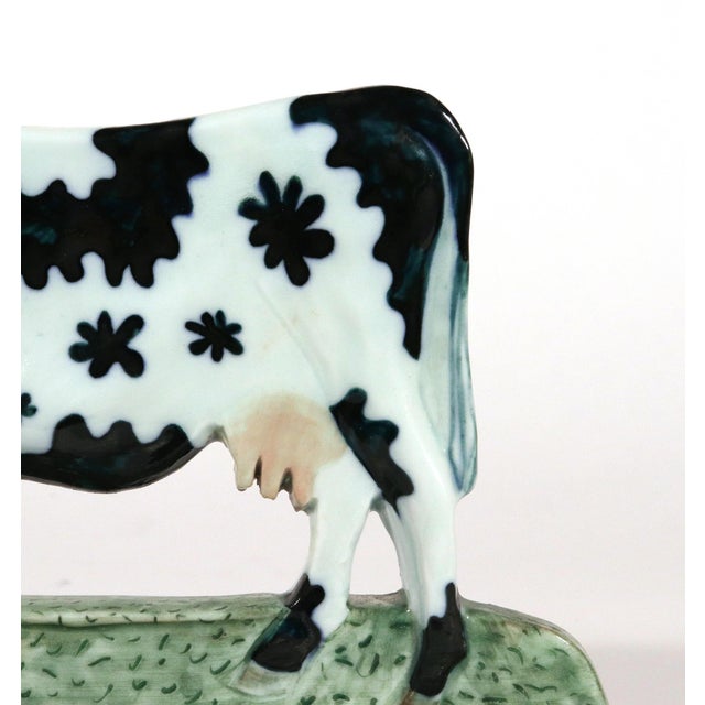 Maria Superior Porcelain Model of "Sweet Basil", a Model of a Cow For Sale - Image 11 of 16
