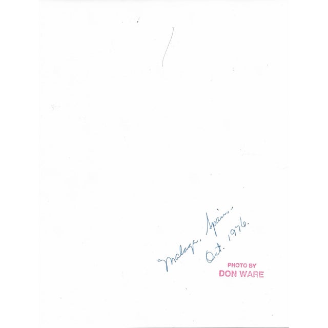 1976 black and white photo by Los Angeles, California photographer Don Coleman Ware (1921-2006) of the tower of Malaga...