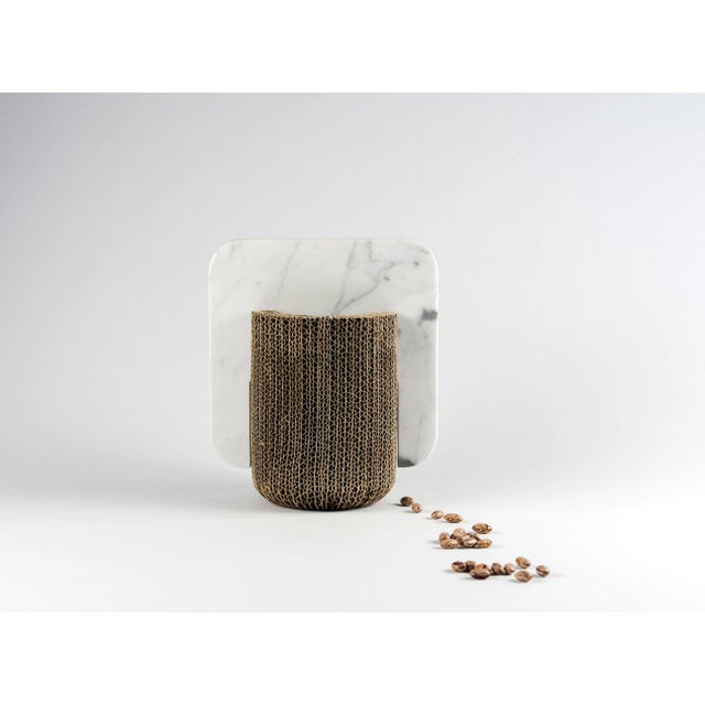 Contemporary Confine Vase & Chopping Board by Gumdesign for La Casa di Pietra, Set of 2 For Sale - Image 3 of 5