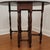 Solid Mahogany Antique Gateleg / Spiderleg Drop Leaf Table For Sale - Image 11 of 16