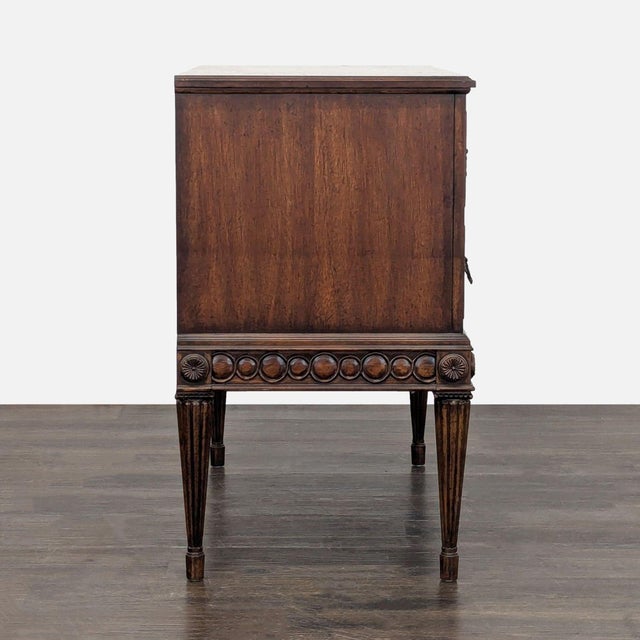 Ff Fine Furniture Two Drawer Nightstand For Sale In San Francisco - Image 6 of 13