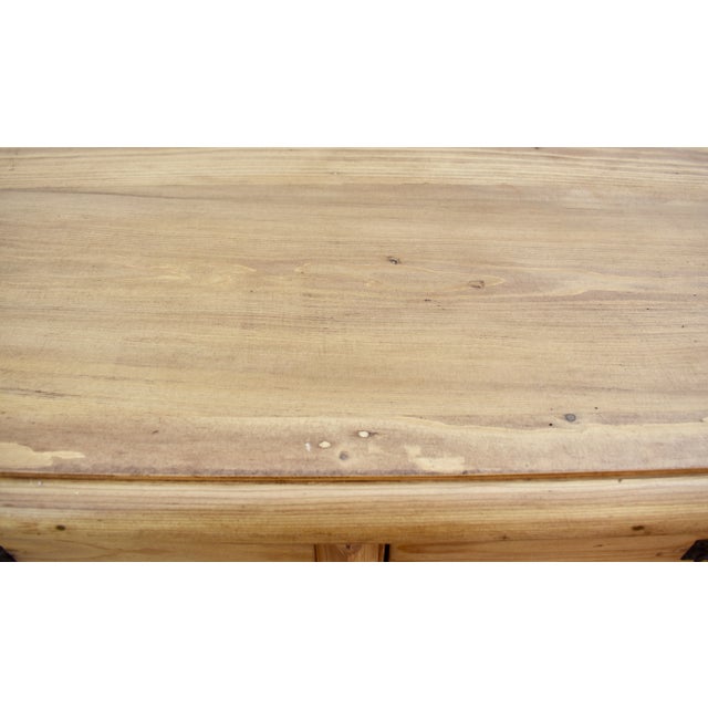 Pine Chest of Five Drawers For Sale - Image 10 of 12