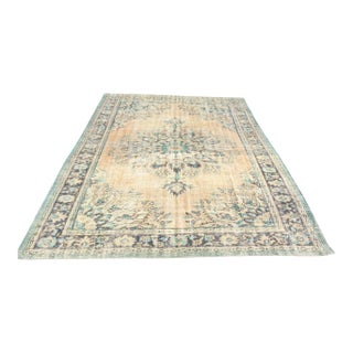 Vintage Anatolian Rug Hand Knotted - 113" X 84" For Sale