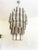 Contemporary Quadriedro Fumè and Clear Murano Glass Chandelier For Sale - Image 9 of 9