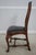 Traditional Pair Bench Made Solid Walnut Side Chairs For Sale - Image 3 of 12