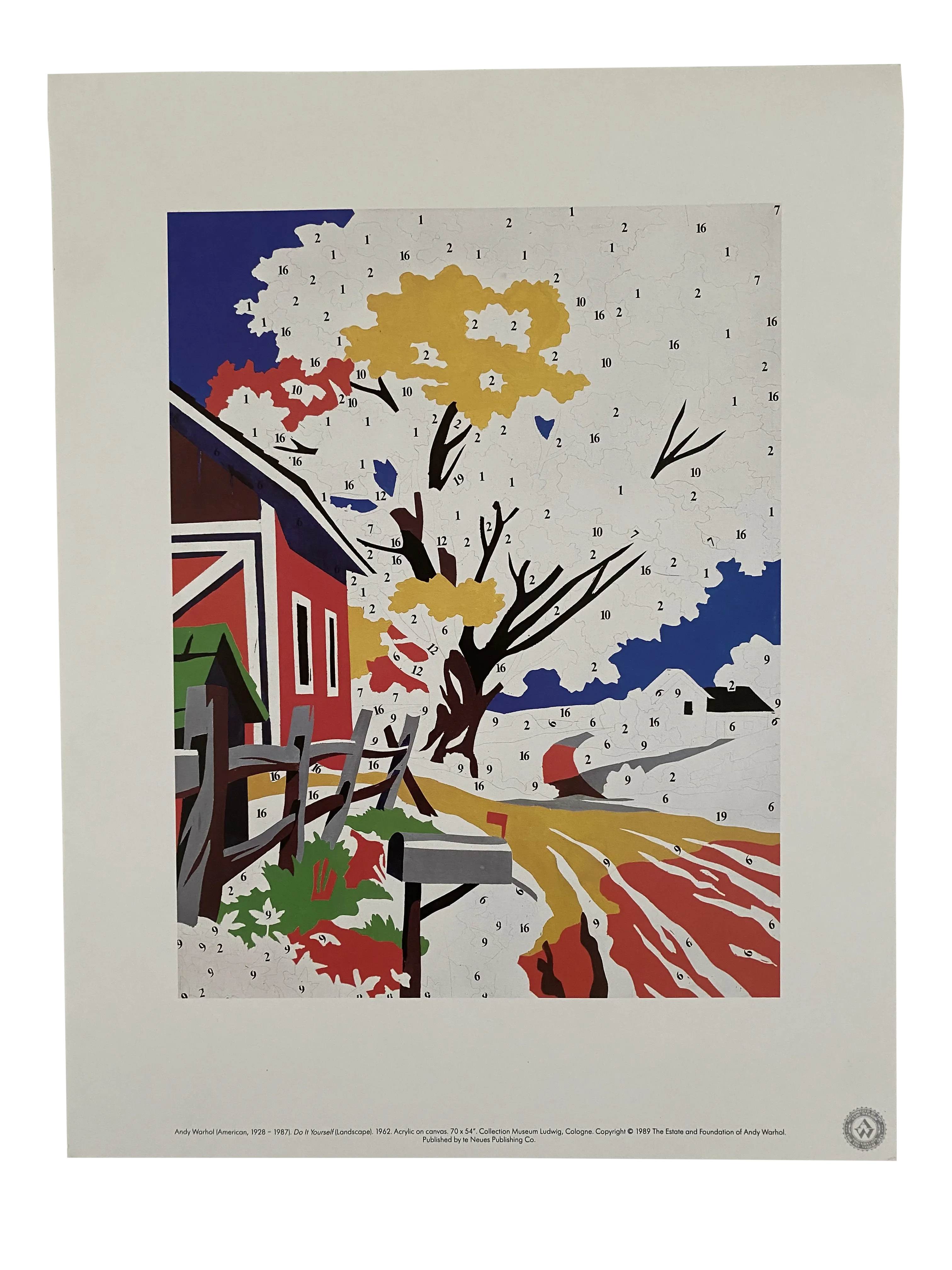 1989 Andy Warhol Esate 