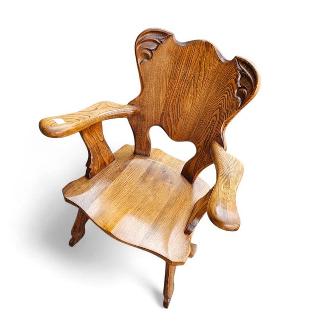 Oak Dining Chairs by Oirschot Meeuwis, 1970s, Set of 8 For Sale - Image 6 of 18