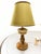 Onyx Table Lamp with Fabric Lampshade For Sale - Image 18 of 18