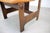 Mid-Century Modern German Sculptural Wooden Chair with Orange Faux Leather, 1970s For Sale - Image 10 of 17