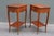 1960s Pair of French Louis XV Style Rosewood Side Tables Attributed to André Mailfert For Sale - Image 12 of 13