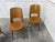 Beechwood Bistro Chairs from Baumann, 1950s, Set of 6 For Sale - Image 6 of 8