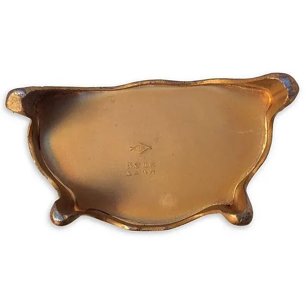 Gold Antique Gold Dragon Chinosiere Chest For Sale - Image 8 of 8