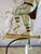 Whimsical and full of character, this charming vintage folk art kinetic sculpture depicts a baseball player balancing atop...