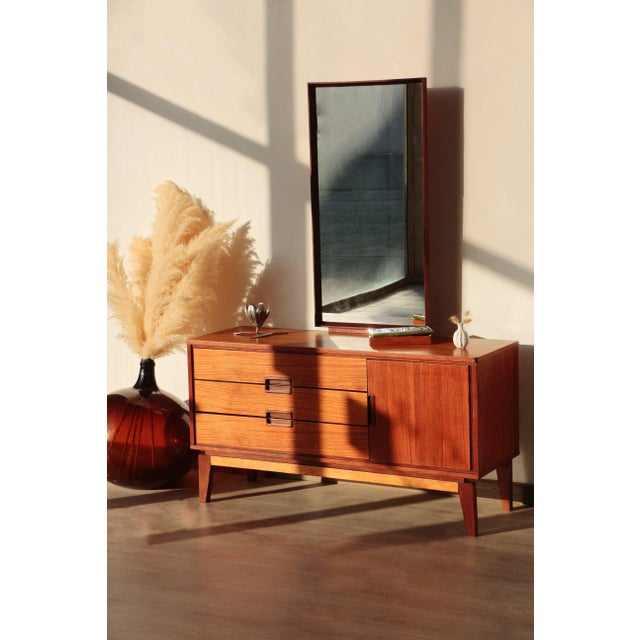 Vintage Teak Dressing Table, 1960s For Sale - Image 17 of 18