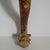 Wood Rococo Patinated Console Table with Marble Top, Antique, France, Early 19th Century For Sale - Image 7 of 12