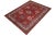 Red Southwestern Super Kazak Red/Beige Wool Rug - 5'9'' X 7'9'' For Sale - Image 8 of 8