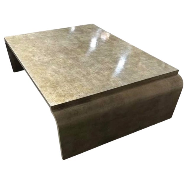 Mid-Century Modern Dennis & Leen for Formations Furniture Waterfall Cocktail Table For Sale - Image 3 of 5