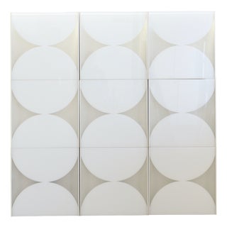 Vintage Wall Lamps by Bobo Piccoli for Fontana Arte, 1970, Set of 9 For Sale