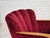Danish Armchair in Cherry-Red Furniture Velour, 1960s For Sale - Image 4 of 18