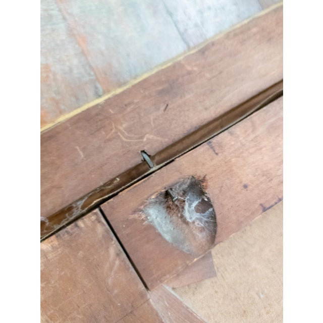 19th Century American Naive Folk Art Landscape Painting With Fishermen For Sale - Image 17 of 18