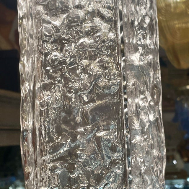 Murano Glass Cascade Lamp from Venini, 1960s For Sale - Image 3 of 7