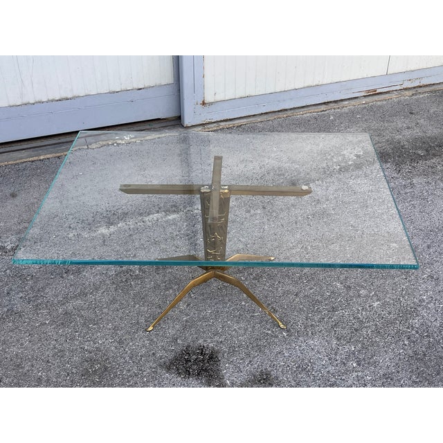 Metal Coffee Table by Duilio Barnabe, 1950s For Sale - Image 7 of 11