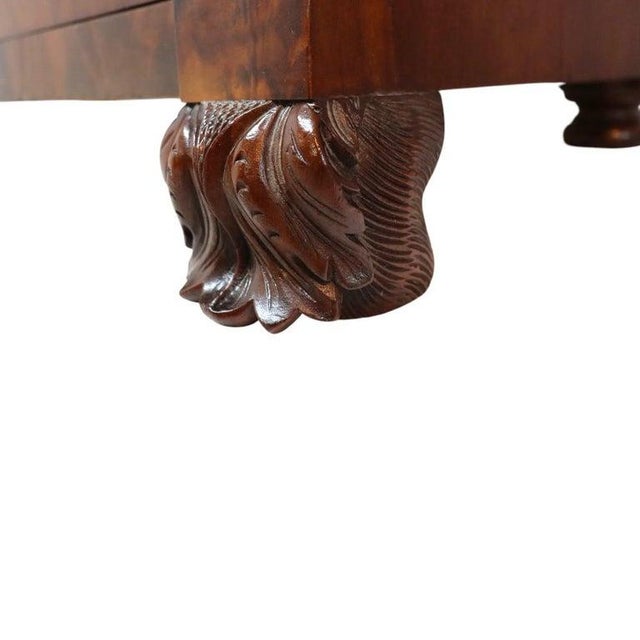 Classical American Empire Step Back Cupboard With Mullioned Doors C1840 For Sale - Image 13 of 16