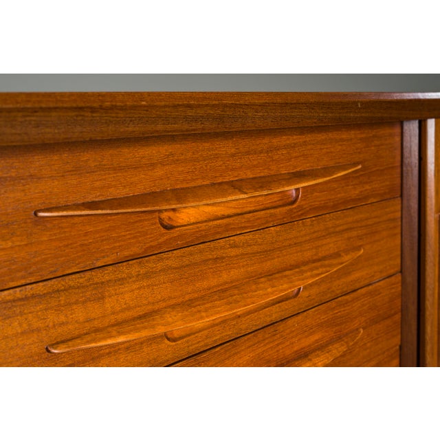 Danish Teak Sideboard by Arne Vodder for Vamo Sønderborg, 1960s For Sale - Image 12 of 18