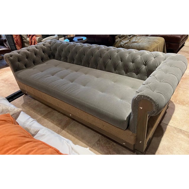 Restoration Hardware RH/Restoration Hardware Deconstructed Sofa For Sale - Image 4 of 5