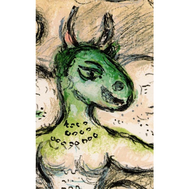 Marc Chagall, Eupeithes from Odyssey, 1989, Lithograph For Sale - Image 8 of 15