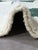 Ivory & Green Teal Abstract Wool Rug - 10.3 X 8.2 Ft For Sale In Cleveland - Image 6 of 6
