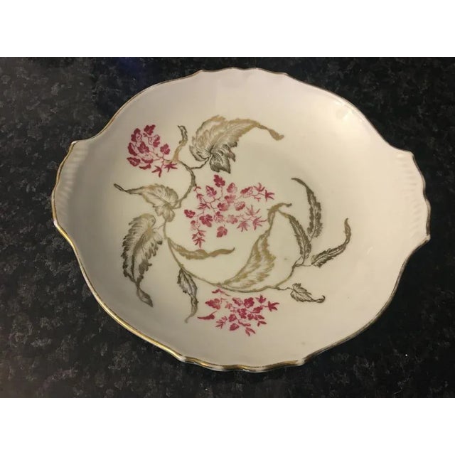 Cream Bavarian Porcelain Plate, 1900s For Sale - Image 8 of 10
