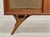 Wood Long + Low Mid Century Modern Walnut and Cane Credenza | Sculptural Kagan Style Wishbone Leg Sideboard, C. 1960's For Sale - Image 7 of 15