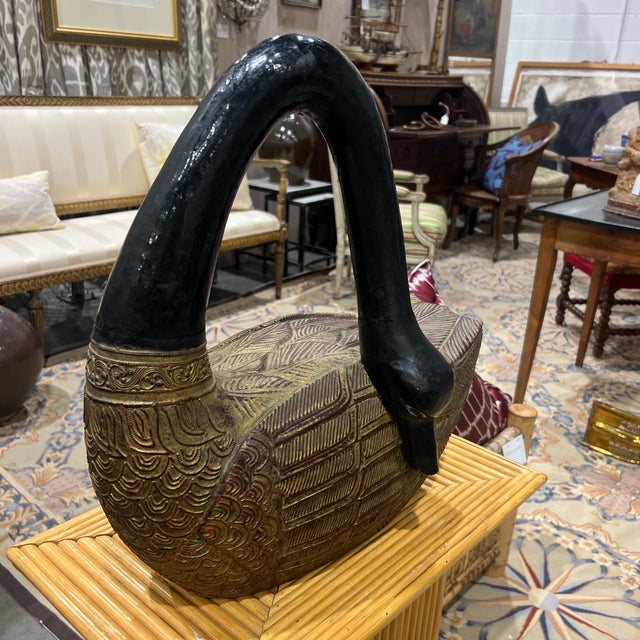 19th Century Chinese Swan Sculpture For Sale - Image 4 of 8