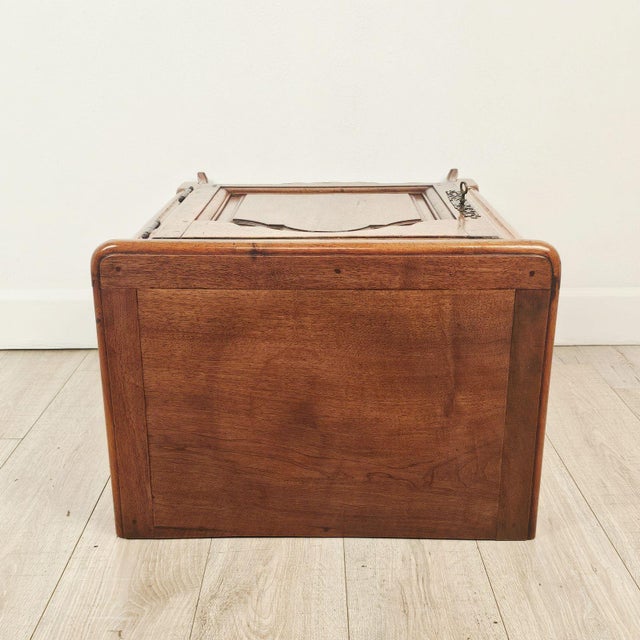 Small French Walnut Jelly Cabinet, Louis XV Provincial Style, 19th Century For Sale - Image 10 of 10