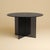 Round Smoked Glass Dining Table by Lebanto For Sale - Image 4 of 4