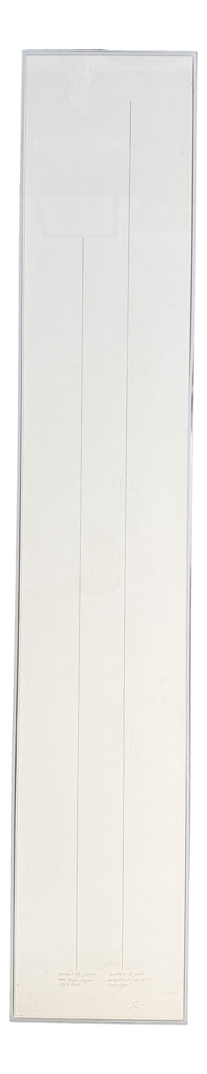 Stanley Brouwn, Full-Length Portrait, 2006, Pencil on Paper
