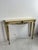 Italian Neoclassical Console in Lacquered Wood with Marble Top, 1930s For Sale - Image 3 of 13