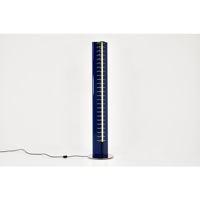 1960s Amalassunta Floor Lamp attributed to Vittorio Gregotti for Bilumen, 1968 For Sale - Image 5 of 14