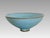 A fine antique Chinese Jun Bowl with wood stand - this ceramic piece was purchased in Canton in the 80's by ourselves,...